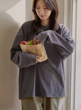 六1213韩国正品70337 T恤区风格直邮修身甜美端庄秋冬大气韩版