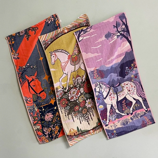 新年毛巾方巾儿童纯棉纱布毛巾成人毛巾直播福利品(偶尔有瑕疵)