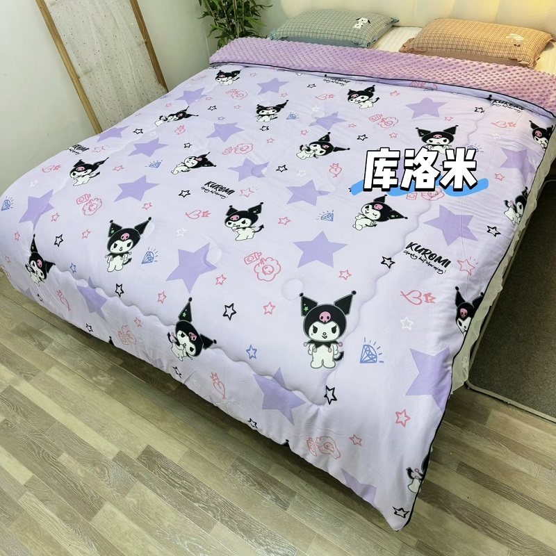 包邮针织棉豆豆被云感针织学生单人双人四季被子秋冬被子,床上用品,化纤被,淘宝优惠券,粉丝福利购,淘宝优惠卷