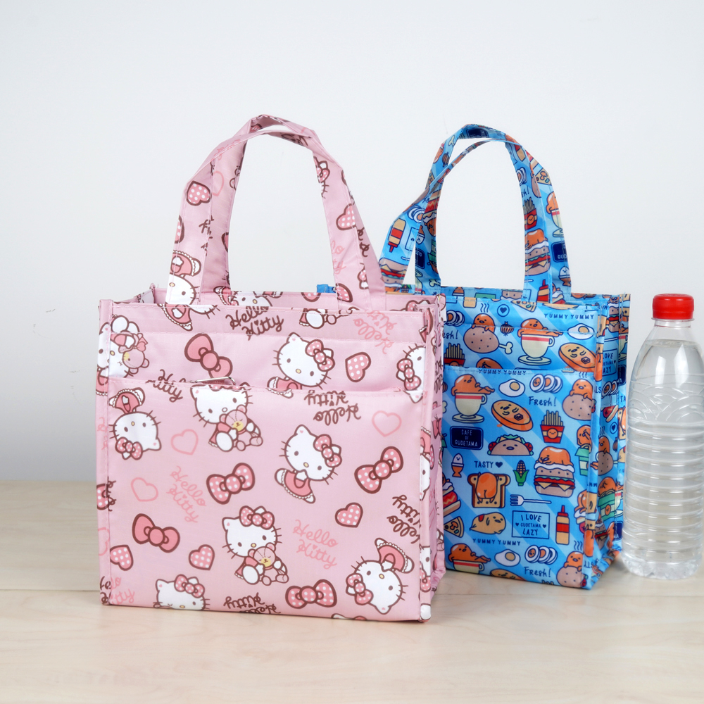 卡通可爱保温饭盒袋防水轻便学生