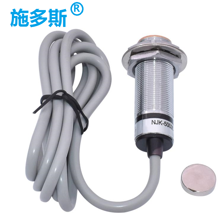 厂家直销霍尔开关SM18-31010NA PA 直流三线常开常闭NJK-5003C A