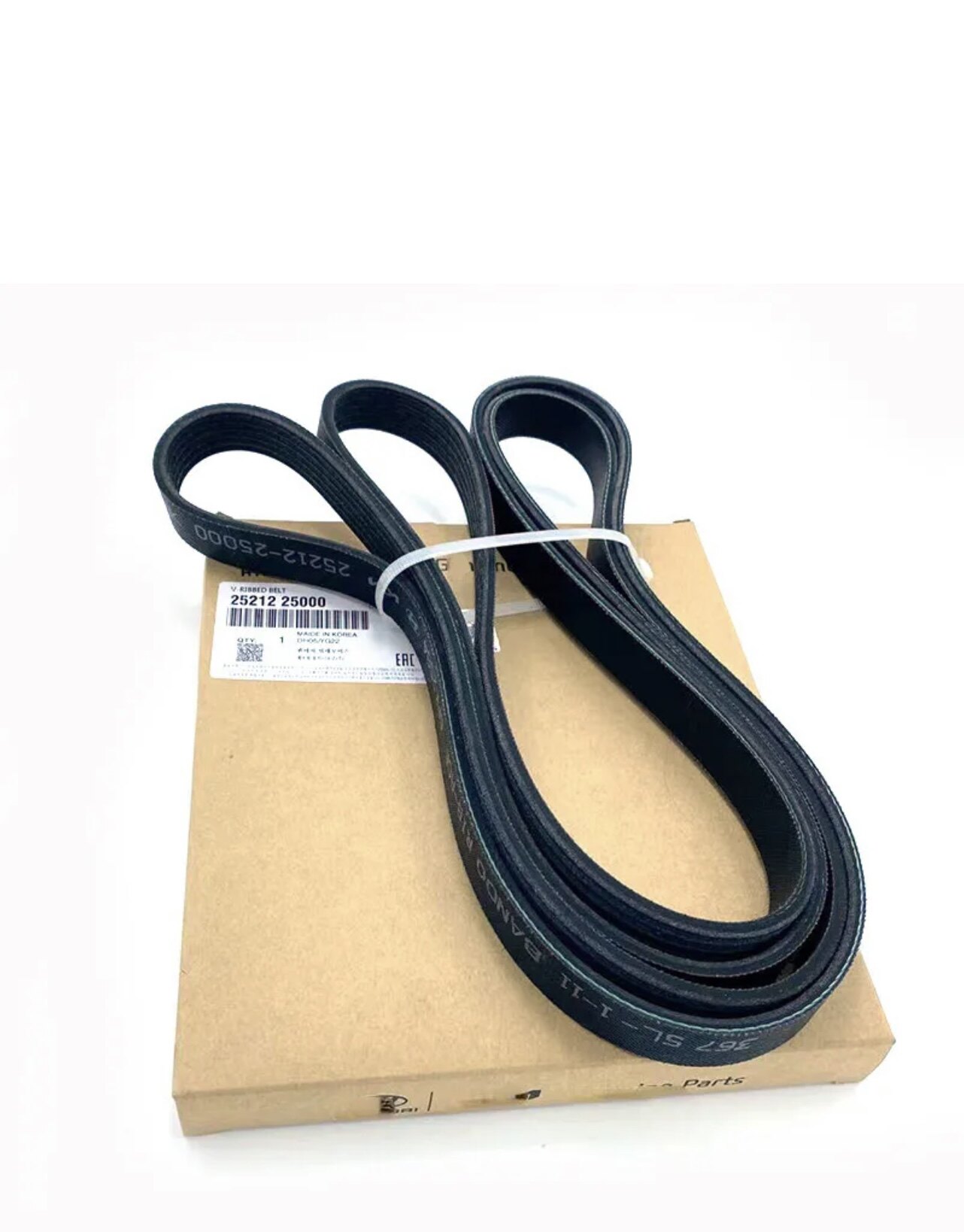 适配现代胜达悦动瑞纳朗动ix35索八发电机皮带智跑k5k2原厂原装