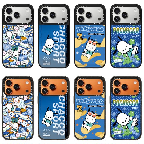 C家ASETi华强北适用iPhone苹果18promax手机壳14promax/16promax/Air帕恰狗贴纸17promax潮牌18pro亚克力奢华