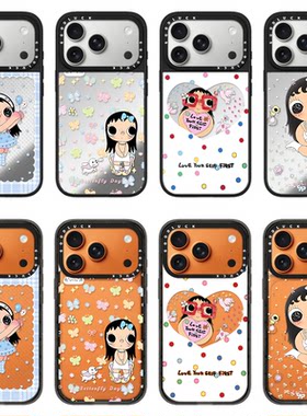 C家ASETi华强北蓝色裙子小玉适用iPhone苹果17promax手机壳15/14pro/16pro少女款14plus亚克力12pro硬壳12