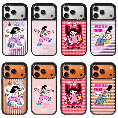 C家ASETi华强北蓝条点赞女孩适用iPhone苹果17promax手机壳13/15/15pro日韩17全包16亚克力13pro可爱14plus女