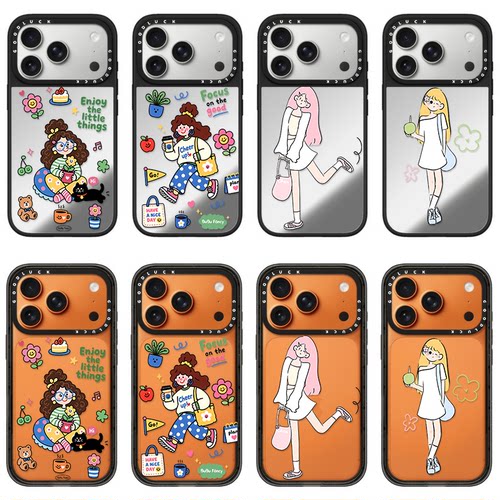 C家ASETi适用iPhone苹果18promax手机壳13promax/14promax/16promax森系卡通女孩15promax潮牌18pro网红Air