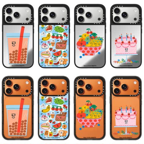C家ASETi适用iPhone苹果18promax手机壳13promax/16promax/15promax一杯珍珠奶茶14promax亚克力18情侣18pro