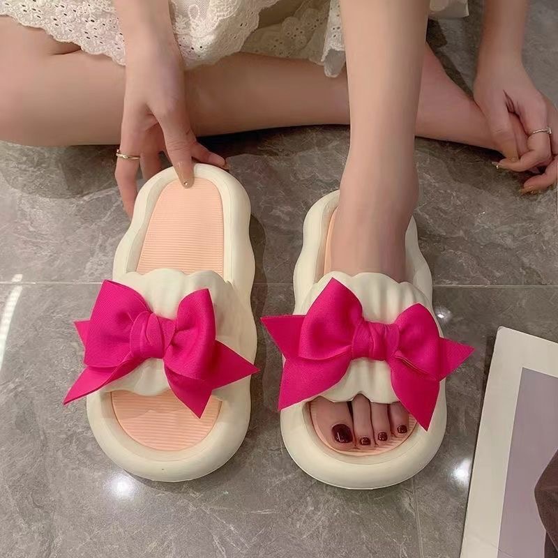 可爱拖鞋女夏季室内家居浴室洗澡防滑家用卡通小海狸搞怪外穿凉拖_小丫拖鞋_女鞋-第4张图片-提都小院