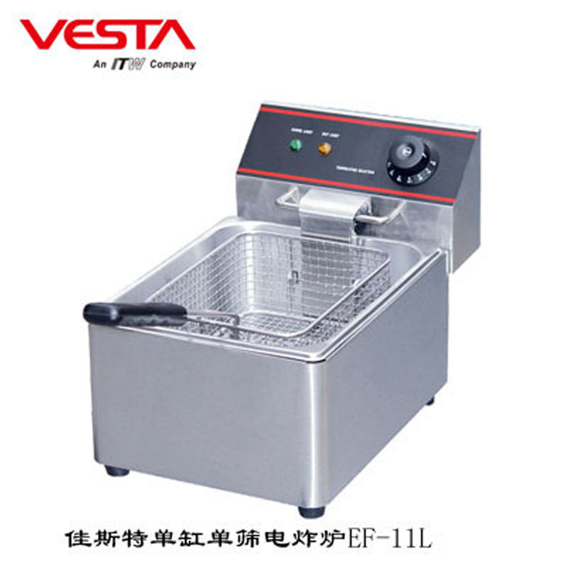 佳斯特单缸单筛电炸炉佳斯特ef-11l电炸炉台式油炸锅台式单缸炸炉