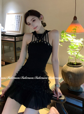 6.10/20点【美杜莎】独家纯欲镂空显瘦针织吊带背心