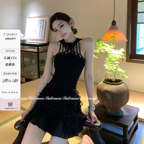 6.10/20点【美杜莎】独家纯欲镂空显瘦针织吊带背心