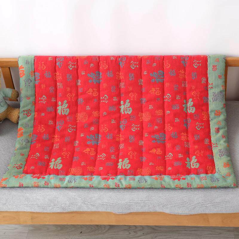 手工纯棉花可拆洗百福家被