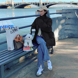 大货已出！2025经典黑白灰提花贴标棉服女123-M105-P155-K228，女装棉衣/棉服，浙宝123