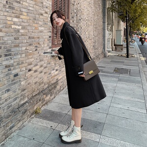 现货有！2022冬季色双面羊绒毛呢外套女123-8866-P255-K388图片