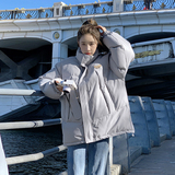 大货已出！2025经典黑白灰提花贴标棉服女123-M105-P155-K228，女装棉衣/棉服，浙宝123