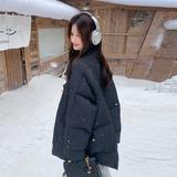 出货中！2026冬季新款黑色90绒羽绒服ZB123-7778-P365-K538，女装羽绒服，浙宝123