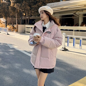 设计款！出货中！2022冬季三色连帽服女123-8899-P155-K218