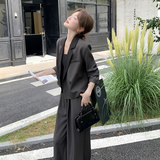 新款！2025秋季撞色西装套装女123-7735-P195-K288，女装套装/套裙，浙宝123