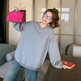 新款！2025春季设计感学院风超火123-2509-P125-K178，女装卫衣/绒衫，浙宝123