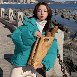 现货以备！冬季新款羊羔毛拼接三色服123-6588-P155-K228图片