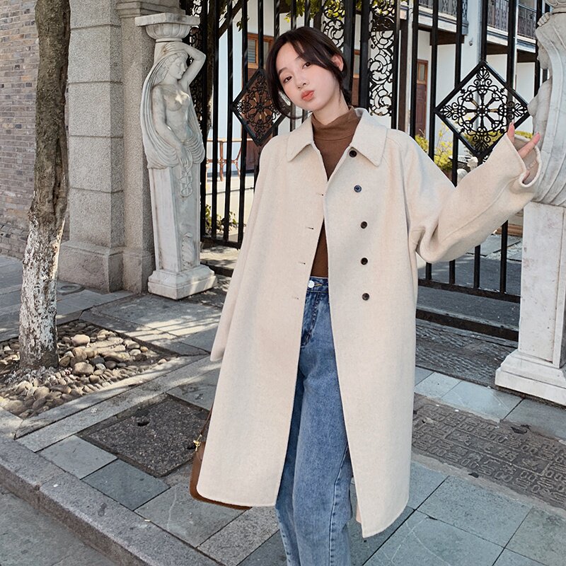 新款现货！2022冬季新款四色双面羊绒毛呢外套123-8868-P255-K388,女装毛呢外套,浙宝123