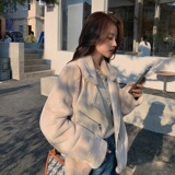 现货！有！2022高品质皮毛一体外套B123-6576-P150-K218，女装短外套，浙宝123