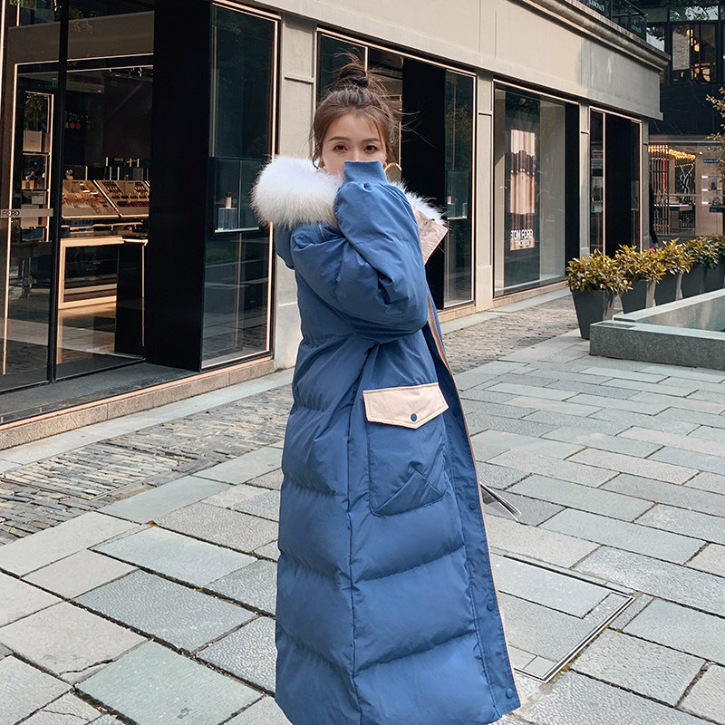 双十二推推推！24大货！黑色拼接大毛领棉服165A-6589-P190-K268,女装棉衣/棉服,浙宝123