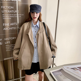 新款！2025秋季卡其色风衣外套123-7731-P165-K228，女装风衣，浙宝123