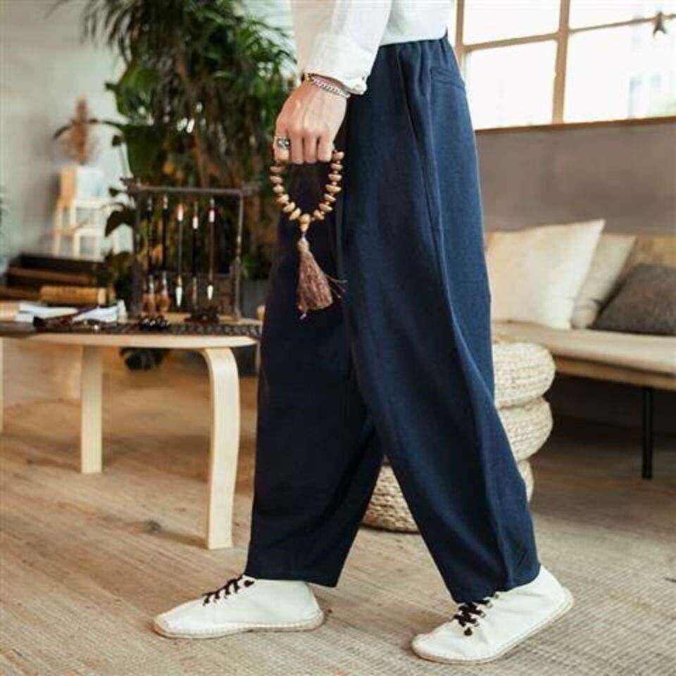 透气亚麻衬衫男士短袖修身上衣夏季薄款翻领青年棉麻料休闲白衬衣