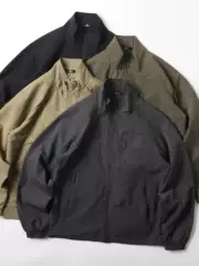 Mountain-Style Outdoor Gear Nylon Windproof and Waterproof Stand-Up Collar Thin Breathable Jacket for Men, Stylish Casual Coat for Spring and Autumn