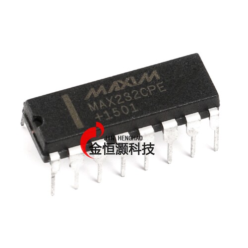 原装正品 直插 MAX232CPE+ DIP-16 RS232 线路驱动器/接收器芯片