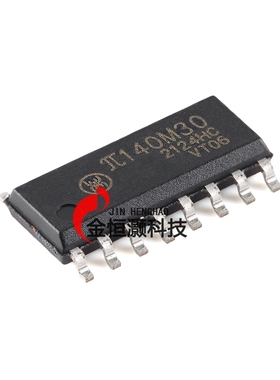原装π140M30 SOIC-16 增强型ESD 3kVrms 10Mbps四通道数字隔离器