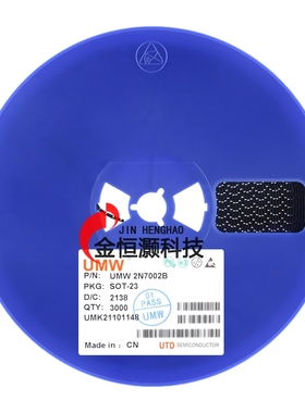 2N7002B SOT-23 60V/115mA N沟道 MOS场效应管芯片 20只