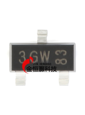 BC857C,215 3GW SOT-23 -45V/-100mA 贴片三极管 20只