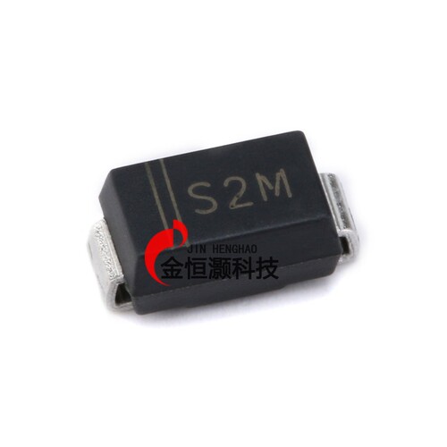 S2M SMA(DO-214AC) 2A/1000V 贴片通用二极管（10只）