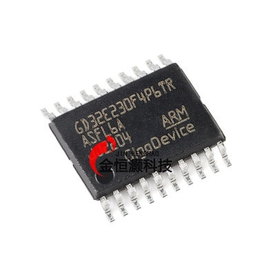 原装GD32E230F4P6TR TSSOP-20 ARM Cortex-M23 32位微控制器-MC