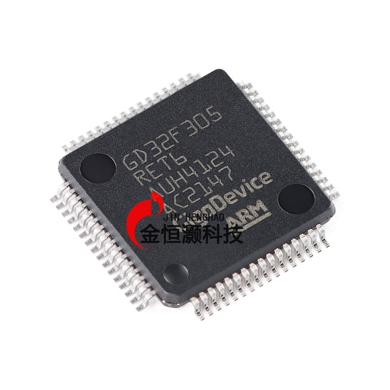 原装GD32F305RET6 LQFP-64 ARM Cortex-M4 32位微控制器-MCU芯片