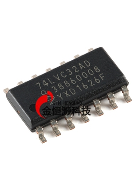 原装正品 74LVC32AD,118 SOIC-14 四路2输入或门