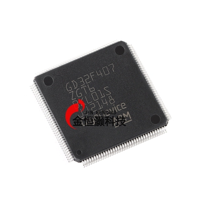 原装GD32F407ZGT6 LQFP-144 ARM Cortex-M4 32位微控制器-MCU芯片