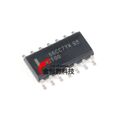 原装正品 SN74HCT00DR SOIC-14 四路2输入正与非门 贴片逻辑芯片