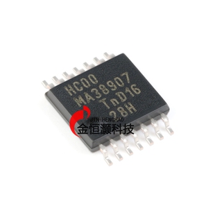 原装正品 74HC00PW,118 TSSOP-14 四路2输入与非门 贴片逻辑芯片