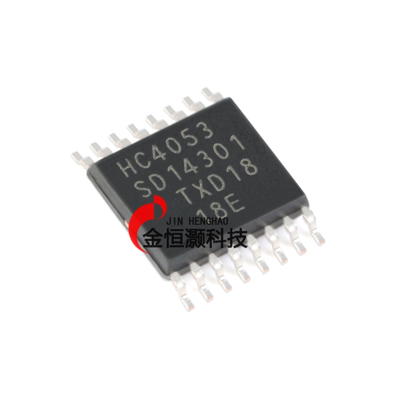 原装正品 74HC4053PW,118 TSSOP-16 三路2通道模拟多路复用器芯片