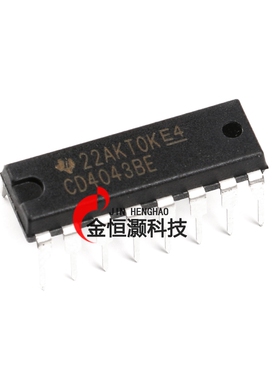 原装正品 直插 CD4043BE DIP-16 逻辑电路芯片 CMOS 四与非门