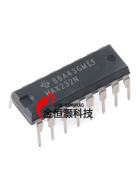 原装正品 直插 MAX232N PDIP-16 EIA-232 驱动器/接收器IC芯片