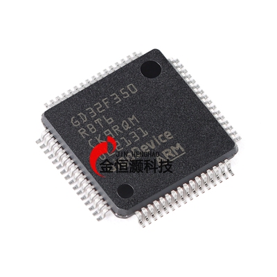 原装GD32F350RBT6 LQFP-64 ARM Cortex-M4 32位微控制器-MCU芯片