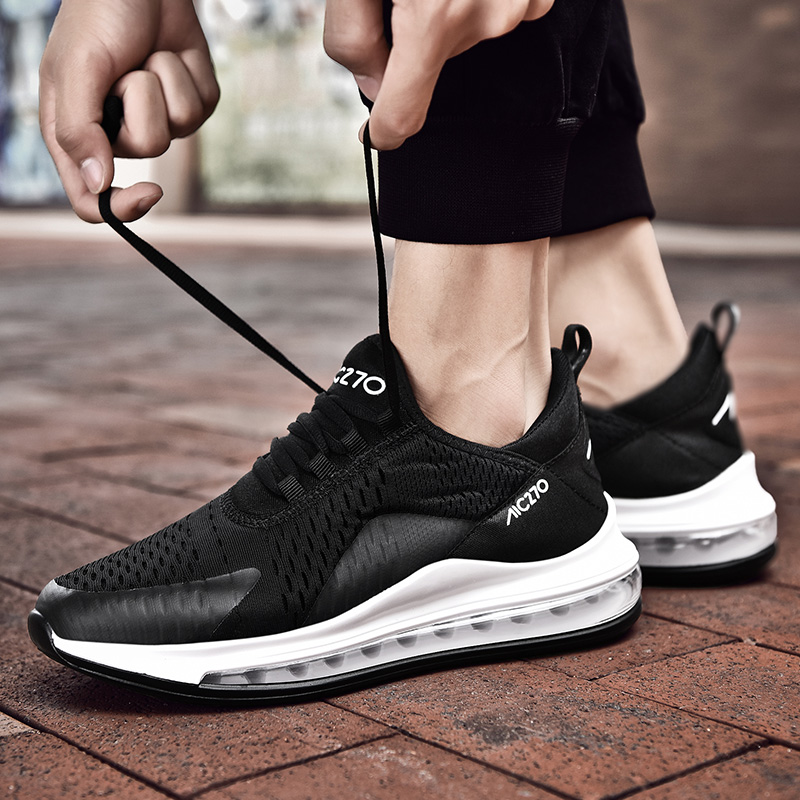 气垫跑步鞋男士轻便减震休闲运动鞋男透气时尚百搭潮流青少年潮鞋