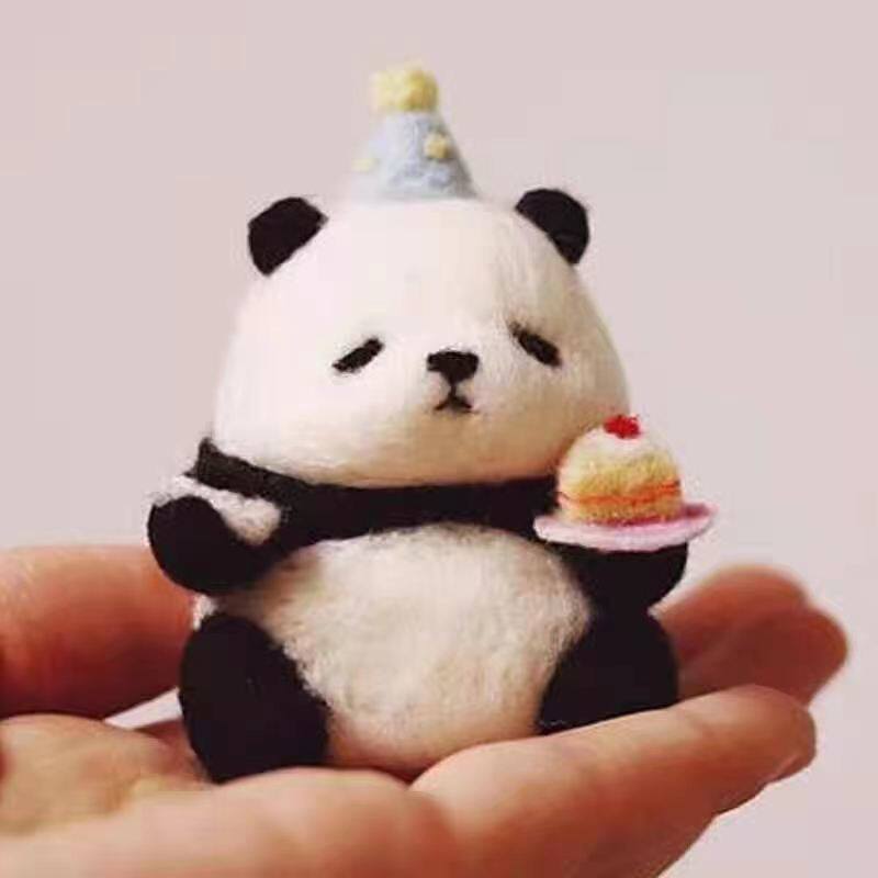 羊毛毡戳戳乐材料包diy手