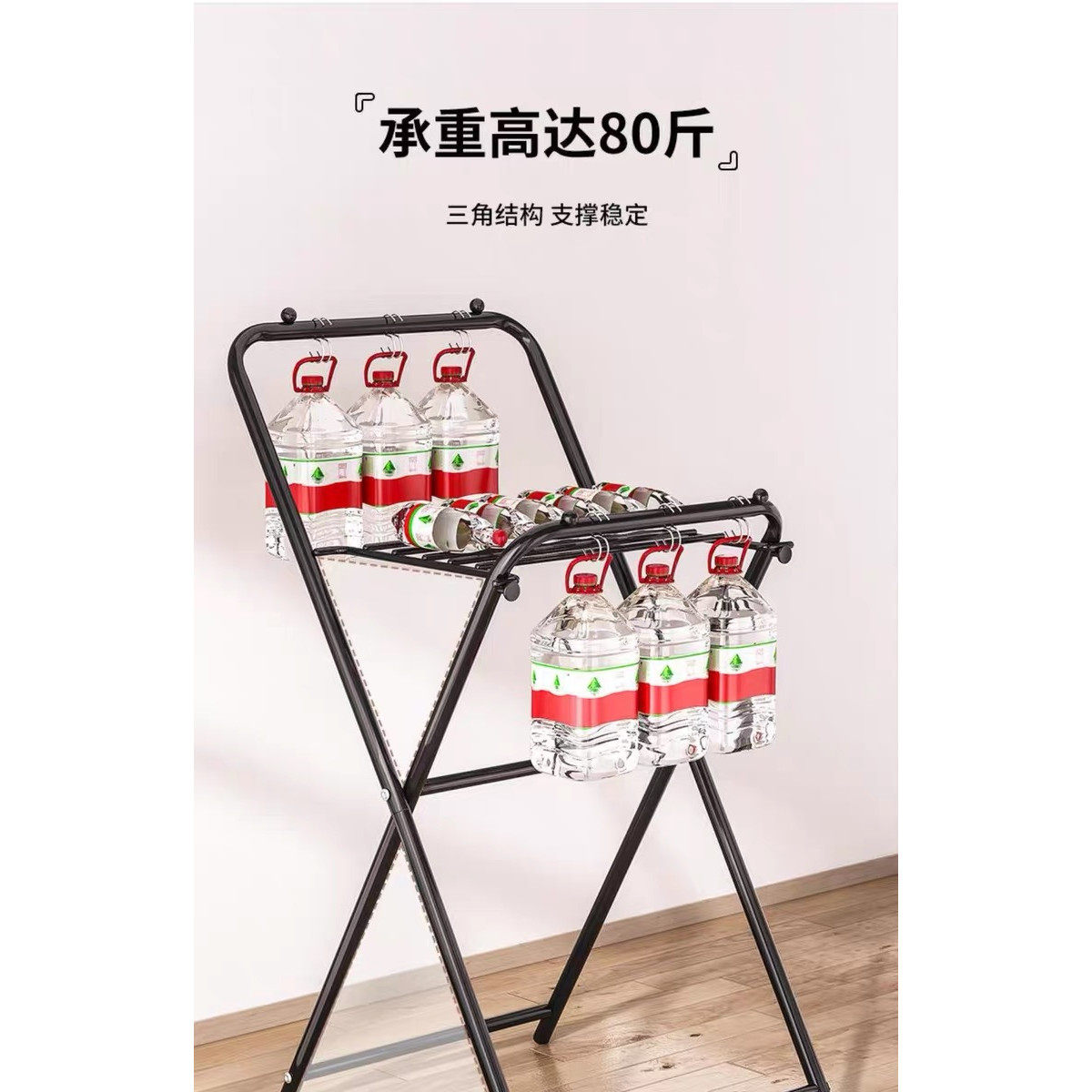 折叠阳台晒衣架家用挂子