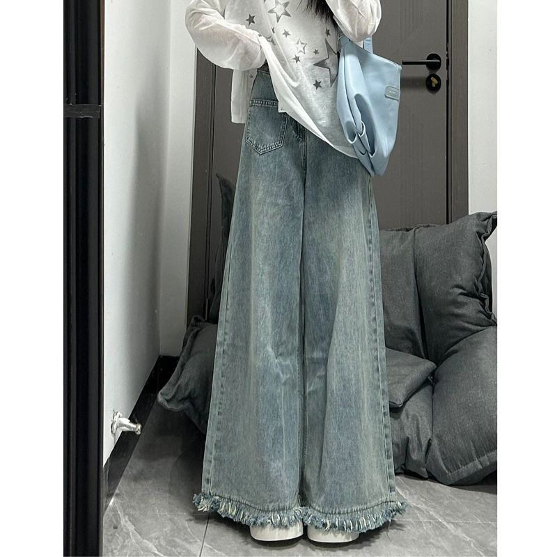 女装牛仔裤女小个子2025春秋牛仔裤