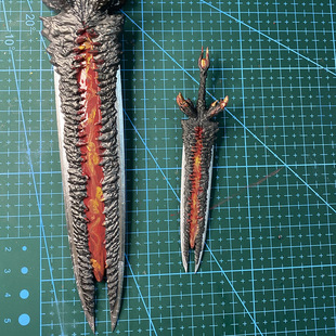 魔鬼剑鬼泣5但丁尼禄千值练配件武器 hg高达rg高精度树脂白模现货